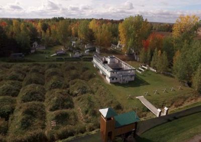 ASA Paintball terrain extérieur sur la rive sud de Montréal à St-Jean-sur-Richelieu