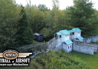 ASA Paintball et Airsoft terrain extérieur le Navy-Seal