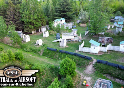 Navy Seal terrain de jeux extérieur ASA Paintball Airsoft à St-Jean-sur-Richelieu