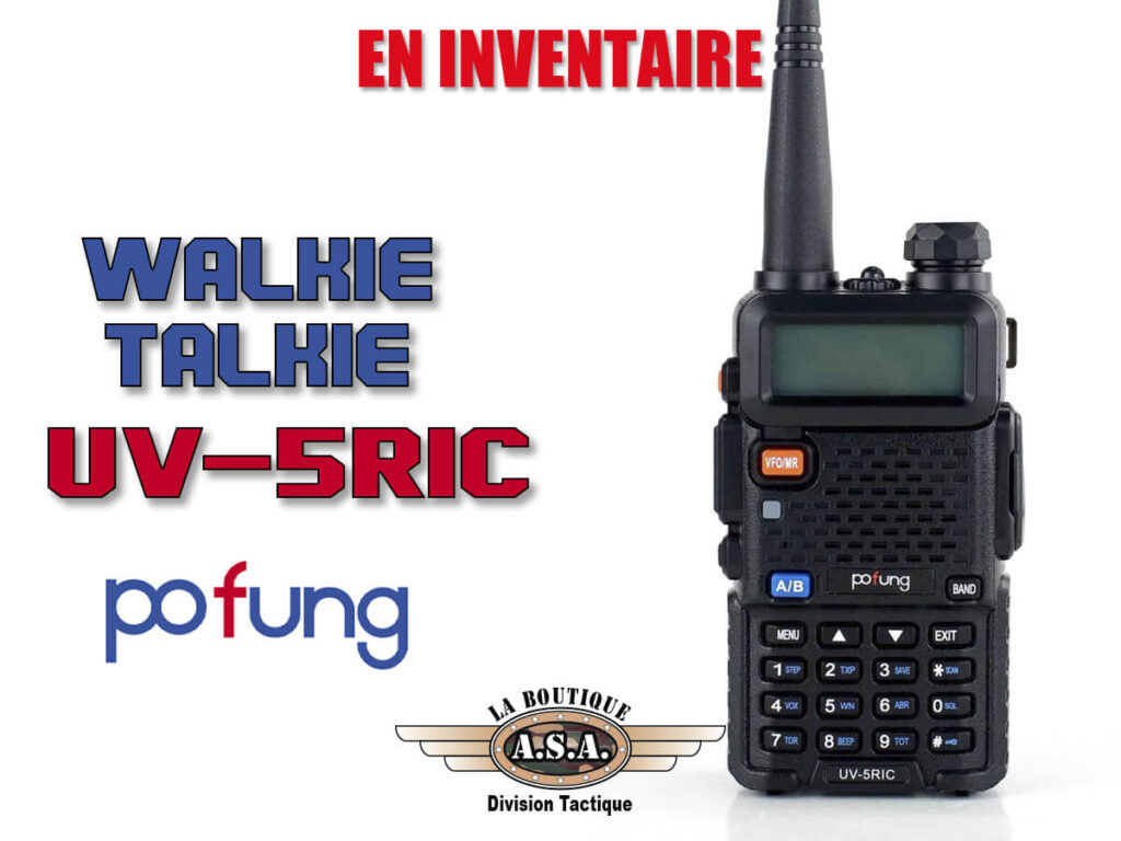 Walkie Talkie Pofung UV-5RIC UHF - VHF