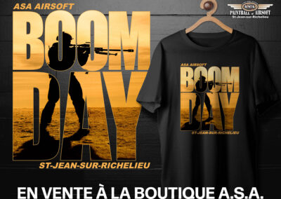 T-Shirt ASA Airsoft Boom Day