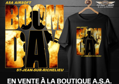 T-Shirt ASA Airsoft Boom Day