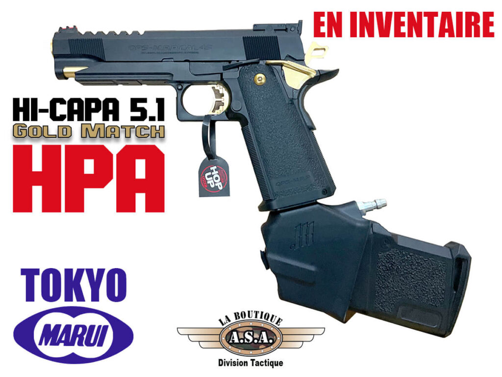 Tokyo Marui HI-CAPA 5.1 Adapteur HPA Boutique ASA Division Tacti