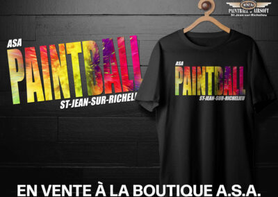 T-shirt ASA Paintball St-Jean-sur-Richelieu