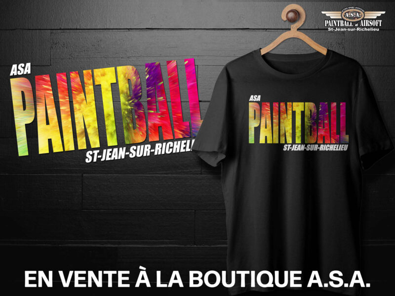 T-shirt ASA Paintball St-Jean-sur-Richelieu