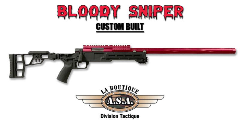 BLOODY SNIPER ASA AIRSOFT SLONG MAPLE LEAF ACTION ARMY