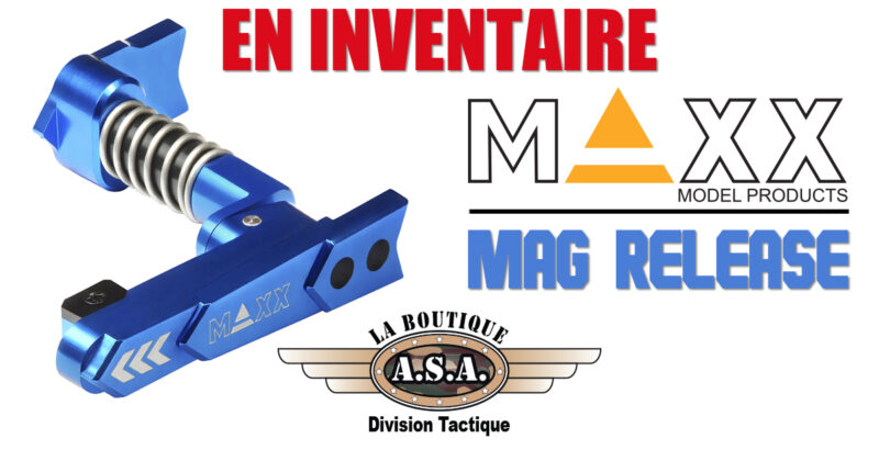 AIRSOFT MAXX MAG RELEASE BOUTIQUE ASA PAINTBALL