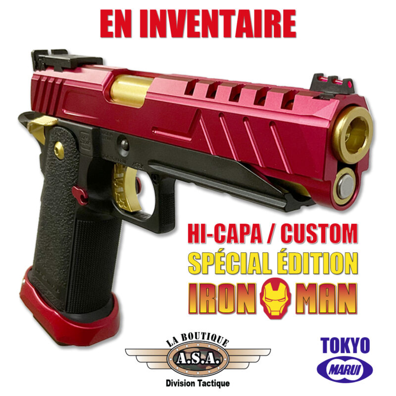 TOKYO MARUI HI CAPA OPS MRP ROUGE CANON OR IRON MAN BOUTIQUE ASA AIRSOFT