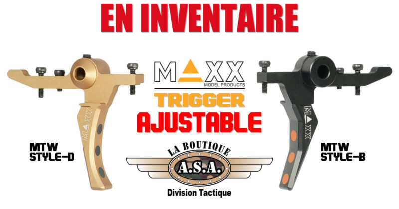 MAXX MTW TRIGGER AJUSTABLE BOUTIQUE ASA AIRSOFT