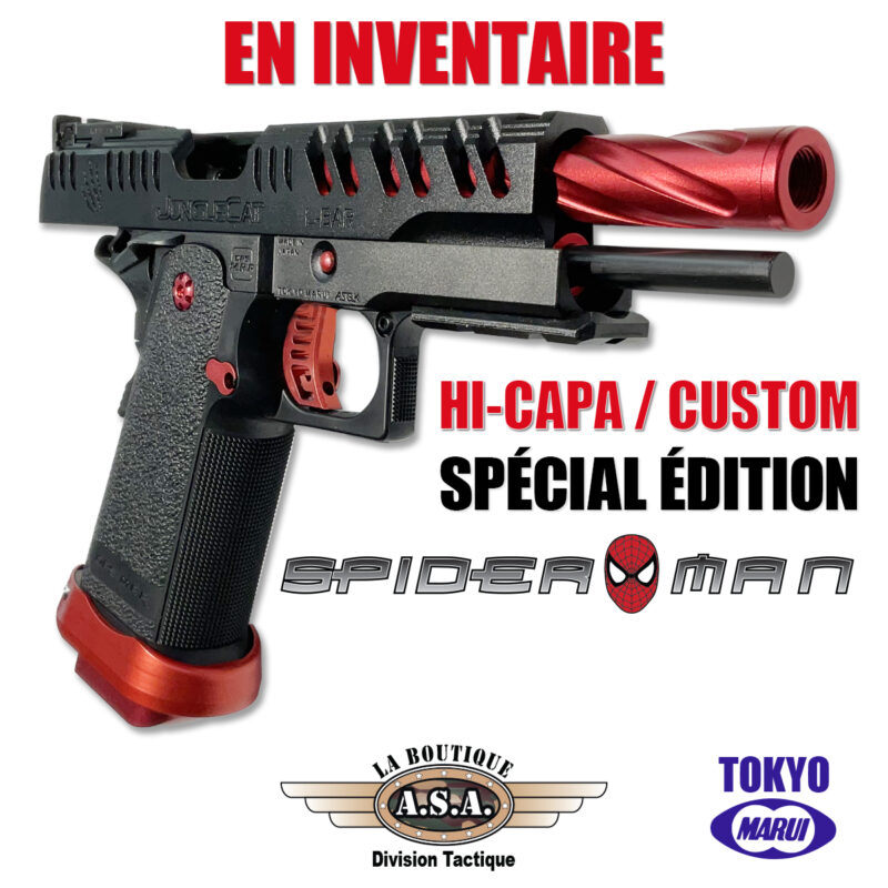 SPIDER MAN TOKYO MARUI HI-CAPA OPS MRP JUNGLE CAT BOUTIQUE ASA AIRSOFT