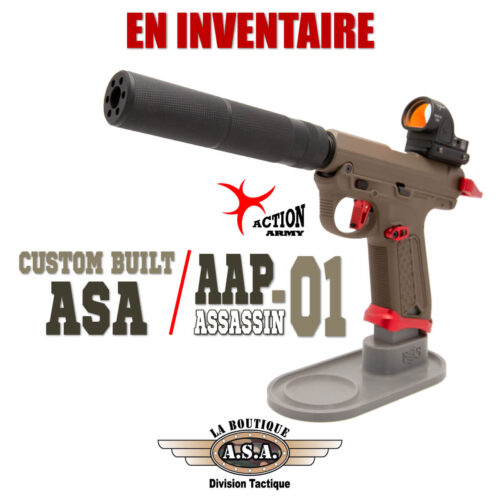 ACTION ARMY AAP-01 CUSTOM BUILT BOUTIQUE ASA PAINTBALL AIRSOFT