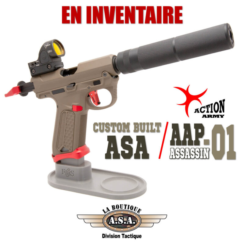 ACTION ARMY AAP-01 CUSTOM BUILT BOUTIQUE ASA PAINTBALL AIRSOFT
