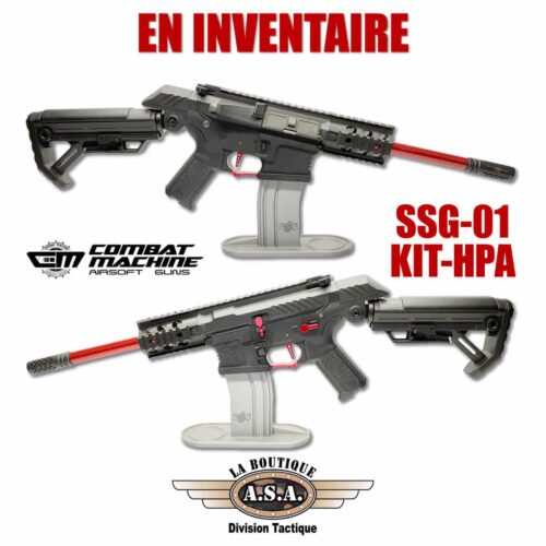 SSG-01 CARBON KIT HPA Combat Machine Airsoft Guns Boutique ASA Paintball Airsoft