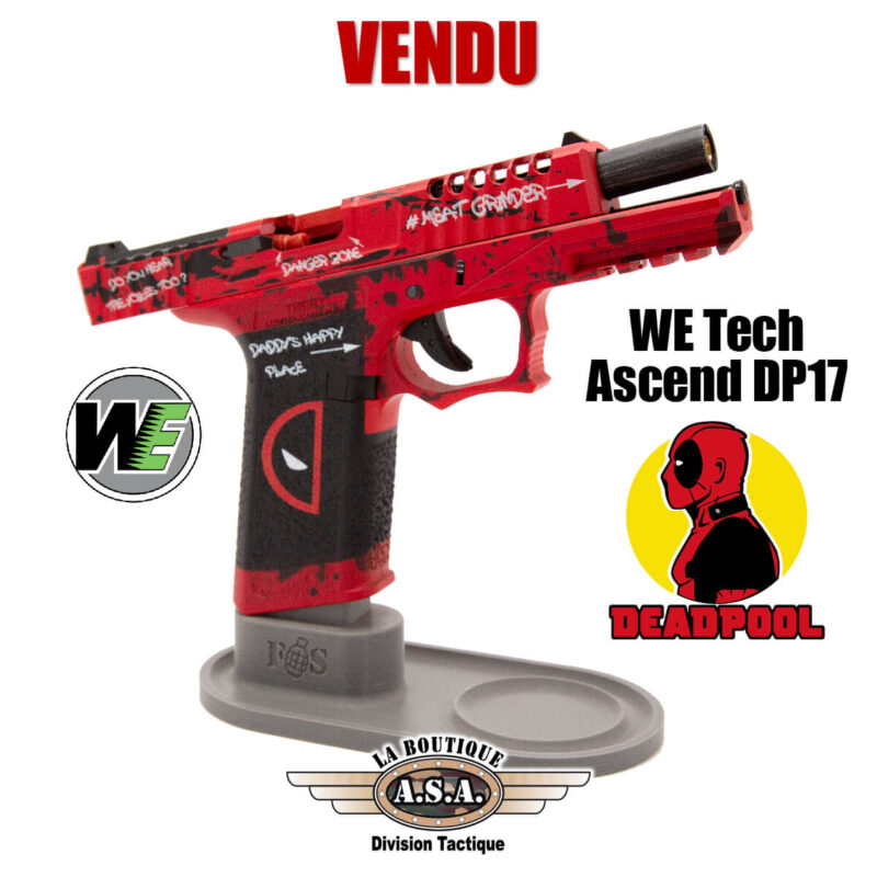 DEADPOOL We-Tech Ascend DP17 Boutique ASA Paintball Airsoft