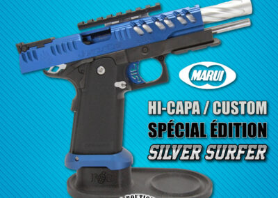 TOKYO MARUI HI-CAPA 5.1 SILVER SURFER BOUTIQUE ASA PAINTBALL AIRSOFT
