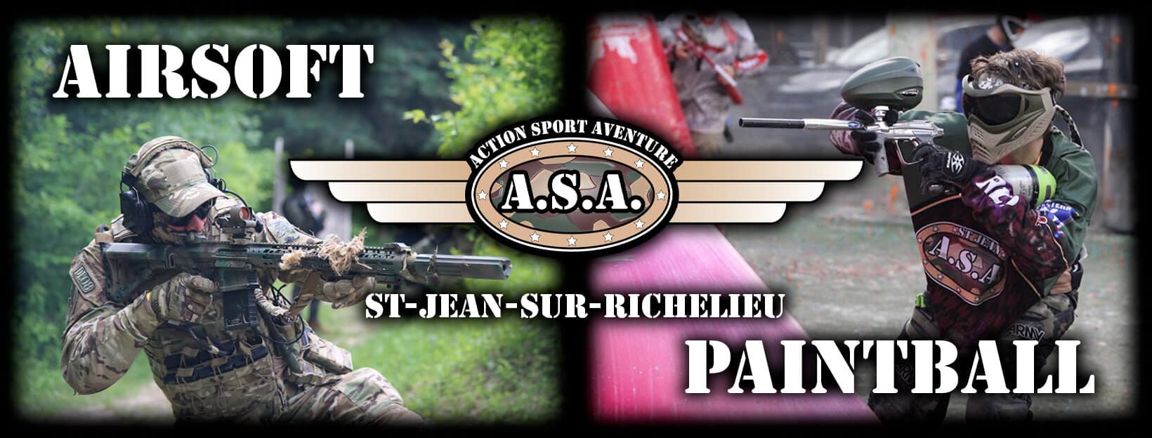 Airsoft vs. Paintball Un Duel de Loisirs de Combat chez ASA Paintball