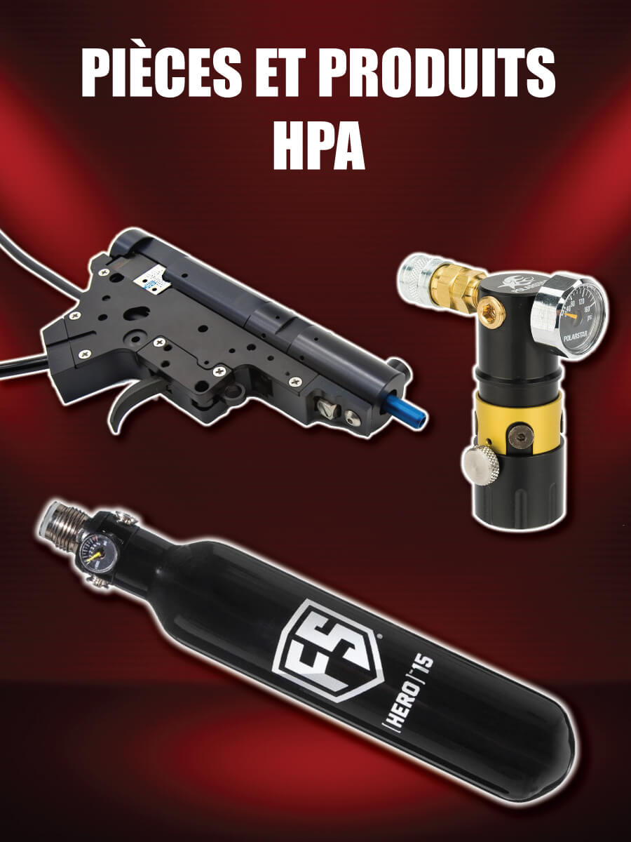 PIÈCES ET PRODUITS HPA BOUTIQUE ASA PAINTBALL AIRSOFT