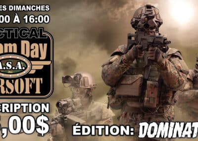 Journée Tactical Boom Day Chez ASA Airsoft Édition Domination Saison 2023