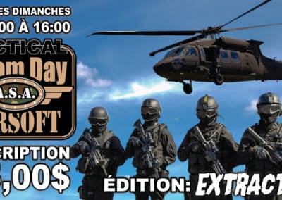 Journée Tactical Boom Day Chez ASA Airsoft Édition Extraction Saison 2023