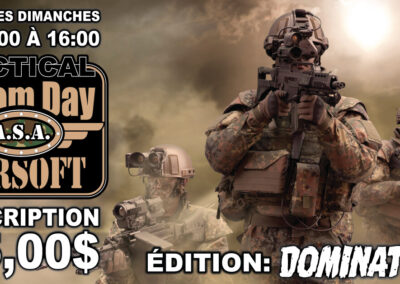 Journée Tactical Boom Day Chez ASA Airsoft Édition Domination Saison 2024