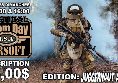 Journée Tactical Boom Day Chez ASA Airsoft Édition Juggernaut Attack Saison 2024