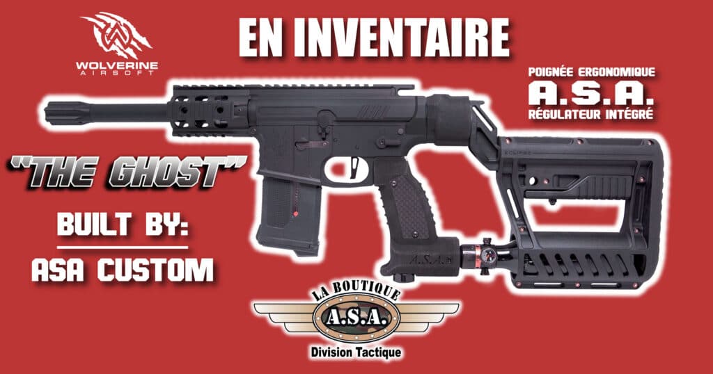 THE GHOST V2 BOUTEILLE HPA CARBON BOUTIQUE ASA AIRSOFT